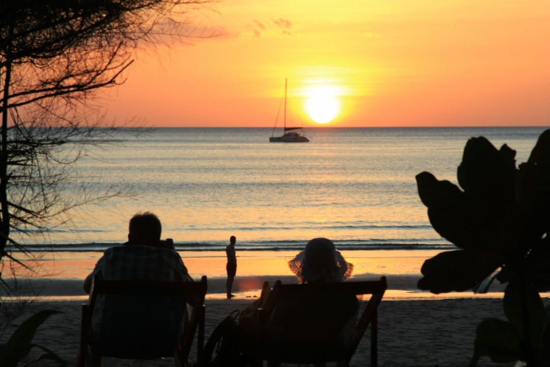 Sonnenuntergang Hotel Lanta Island Resort