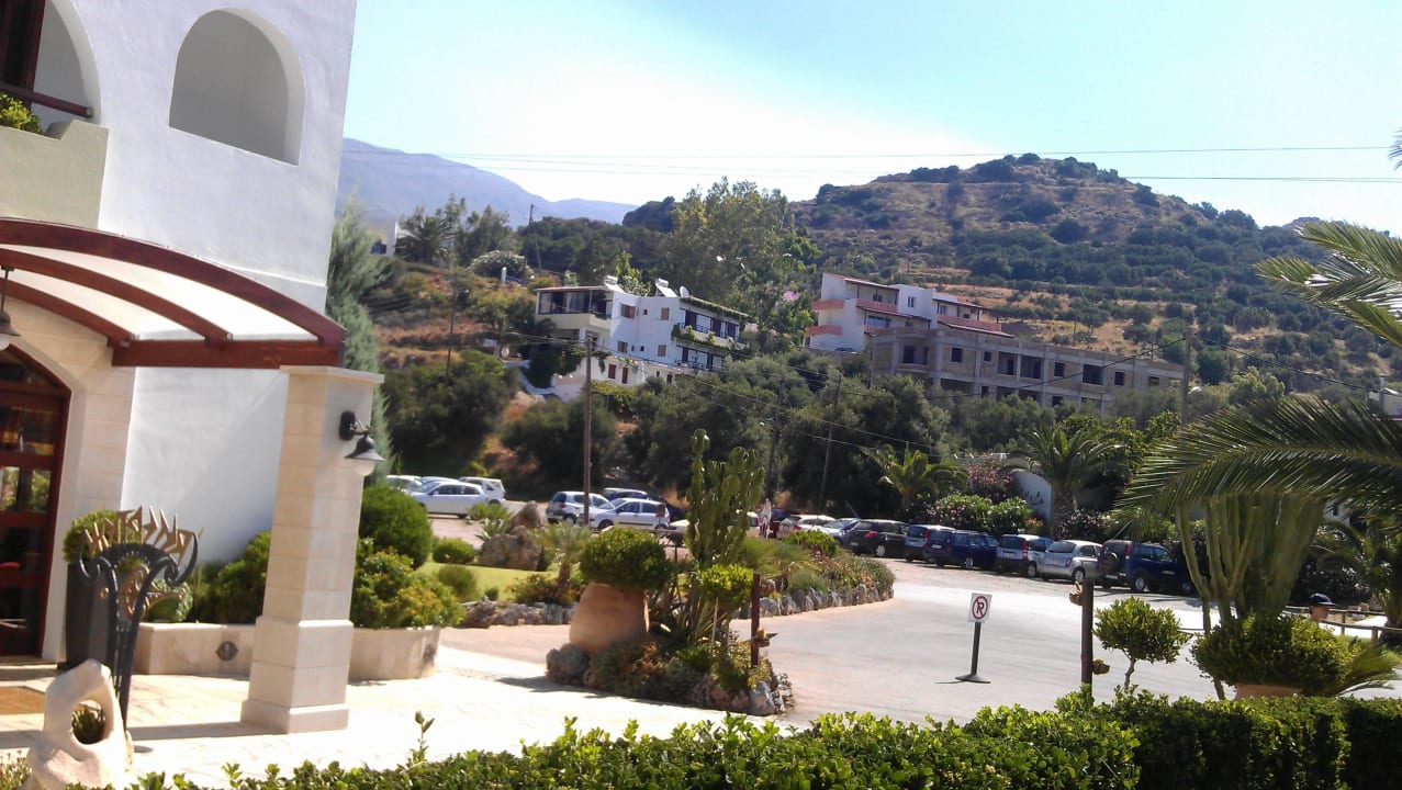 Hotelzugang Alianthos Garden Hotel