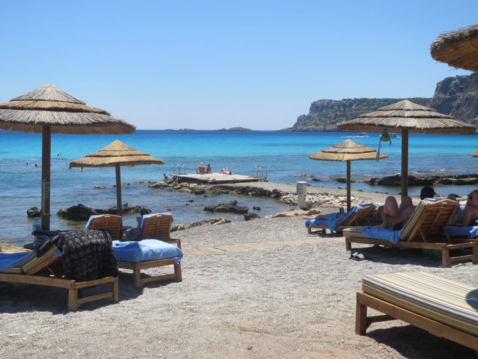 Liegen am Strand Aquagrand Artistic Luxury Beach Resort - Adults only