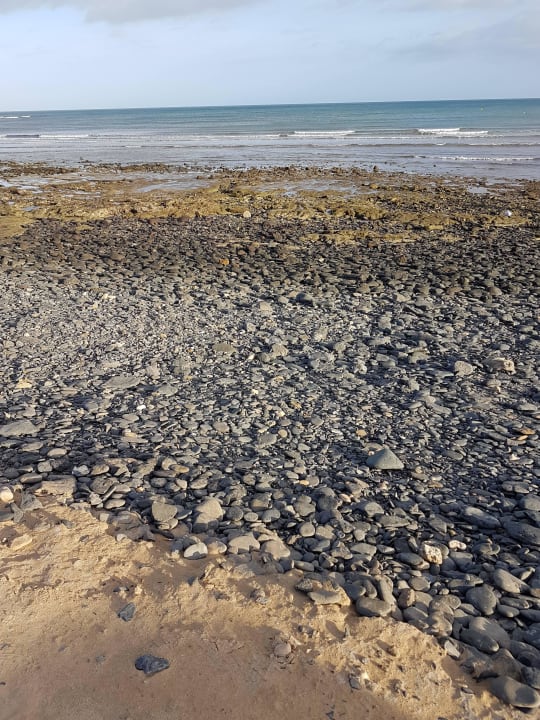 Steinig und Rutschgefahr SBH Fuerteventura Playa