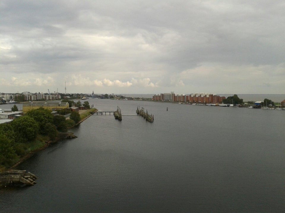 Ausblick aus dem Zimmer ATLANTIC Hotel Wilhelmshaven