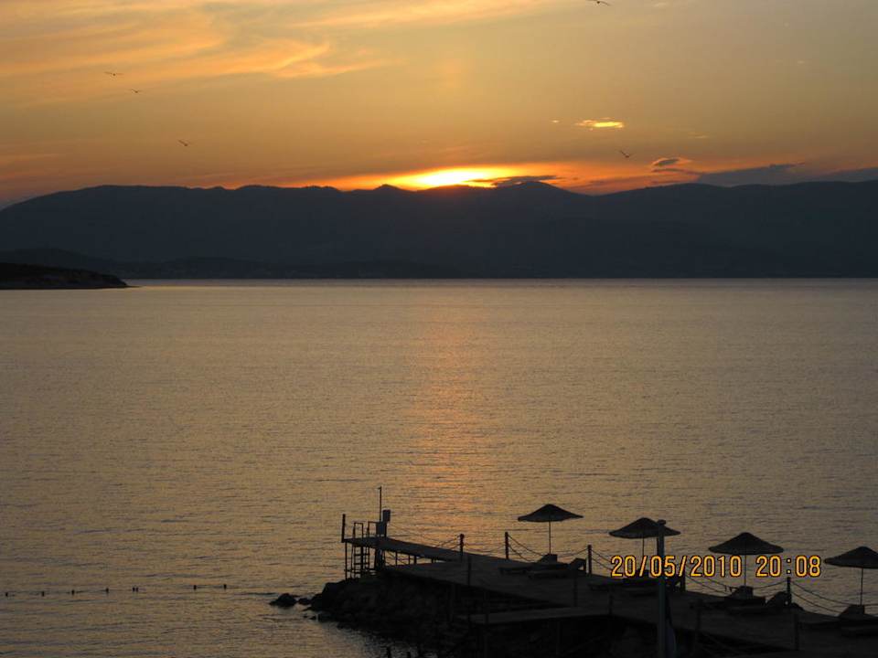 Sonnenuntergang zum Abendessen Hotel Babaylon