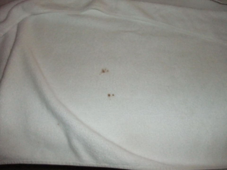 Frisch gewaschenes Handtuch Side Bay Hotel