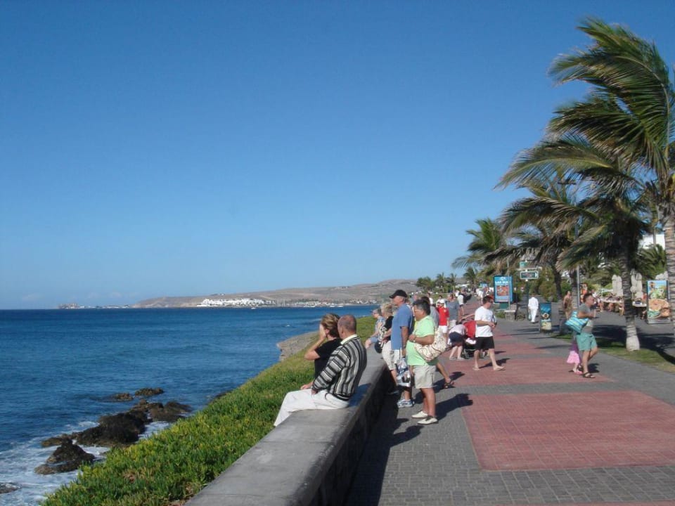 Strandpromenade am Hotel Hotel Riu Gran Canaria