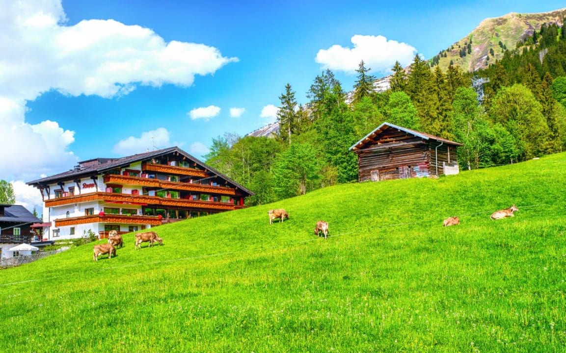 Außenansicht Ski- und Aktivhotel Almhof Rupp