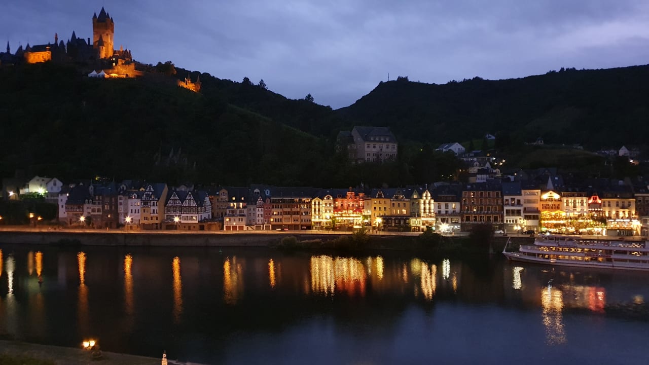Ausblick Moselstern Hotel Brixiade & Triton