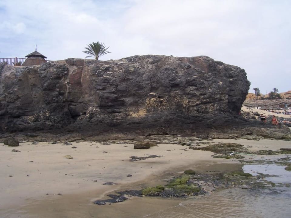 Blick am Strand nach links SBH Fuerteventura Playa