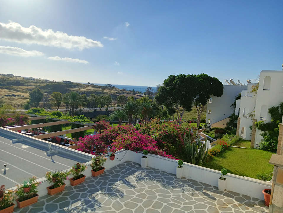 Ausblick Ekaterini Hotel