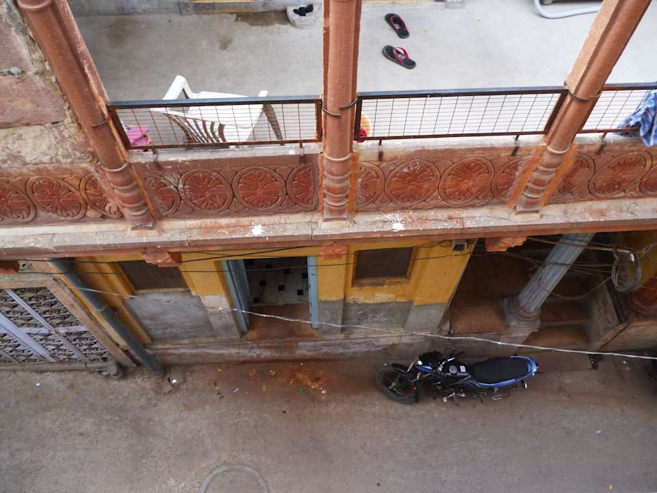 Na dole hotelu Hem Guest House Jodhpur