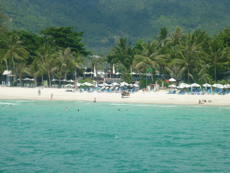 Bootsblick auf Banana Fan Sea Banana Fan Sea Resort