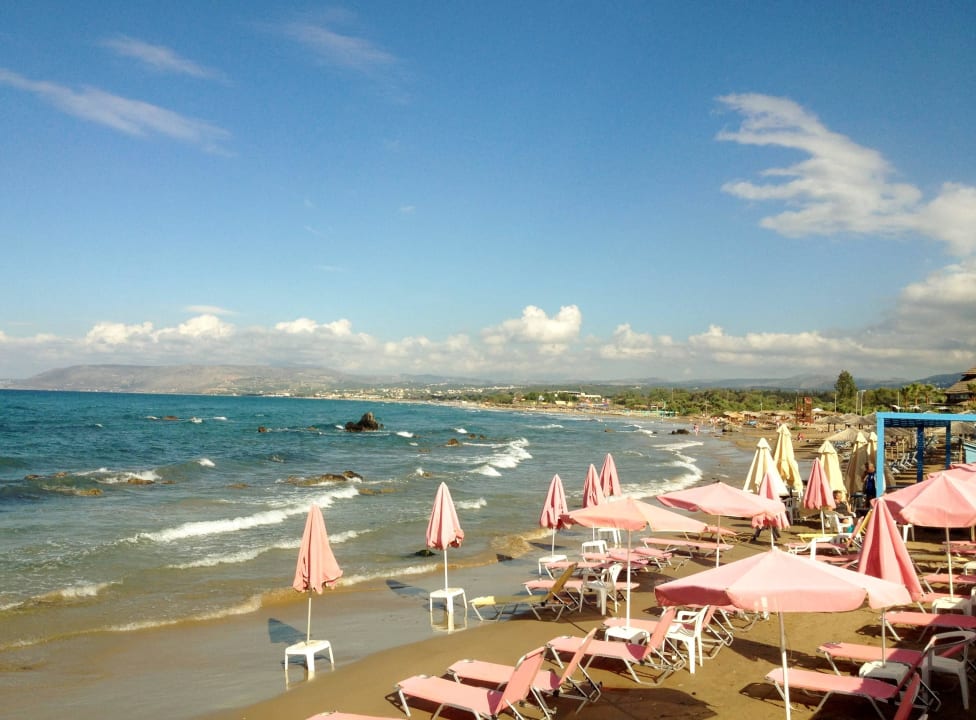 Strand direkt vor dem Hotel Hotel Corissia Princess