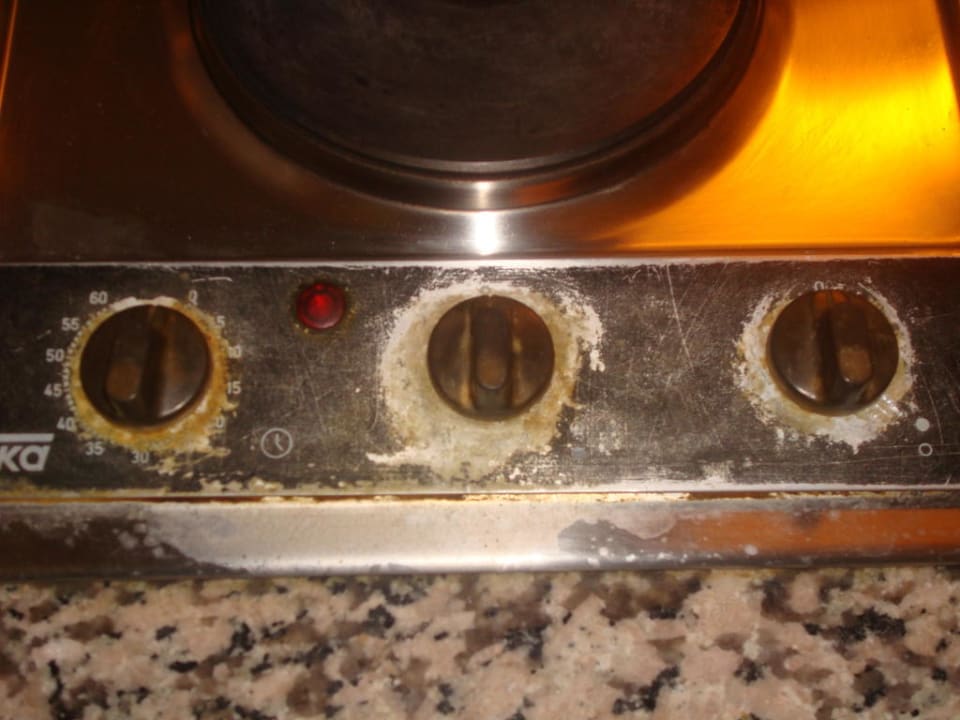 Bedienfeld des Herdes HOVIMA Jardin Caleta