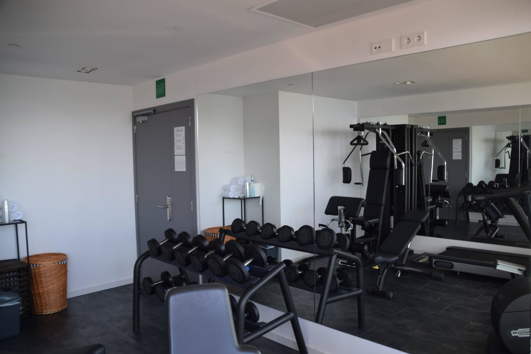 Fitnessraum mit Gewichten Son Moll Sentits Hotel & Spa