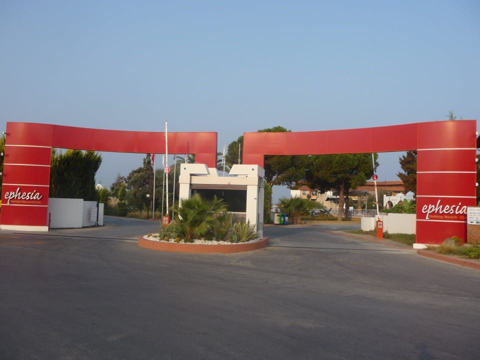 Hoteleinfahrt Ephesia Holiday Beach Club