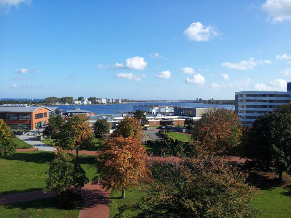 Blick aus dem Zimmer ->Binnensee Heiligenhafen Ferienpark