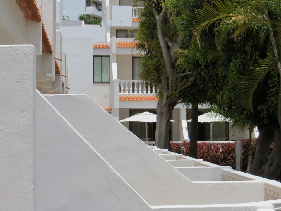 Die Balkons aufgereit allsun Hotel Los Hibiscos