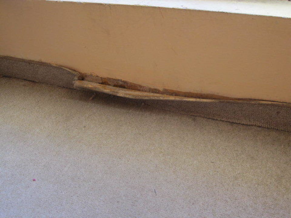 Unser Teppichboden, so sah es leider überall aus! Hotel Yavor Palace