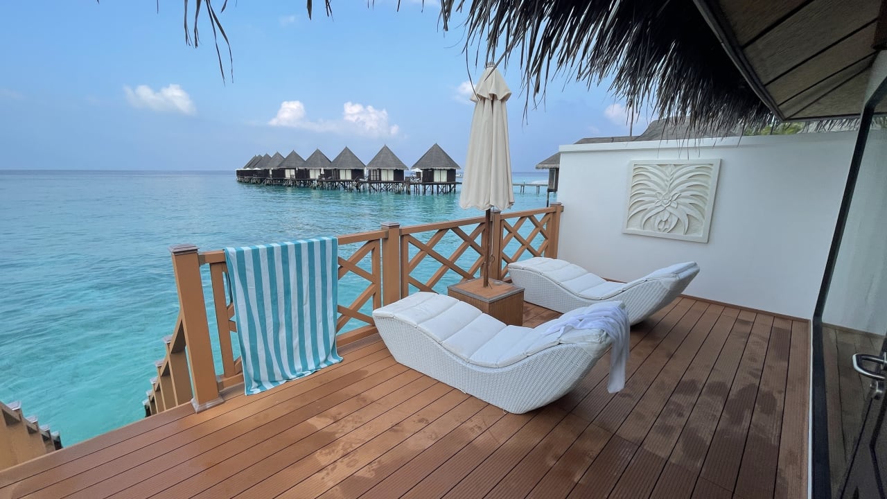 Ausblick Thulhagiri Island Resort