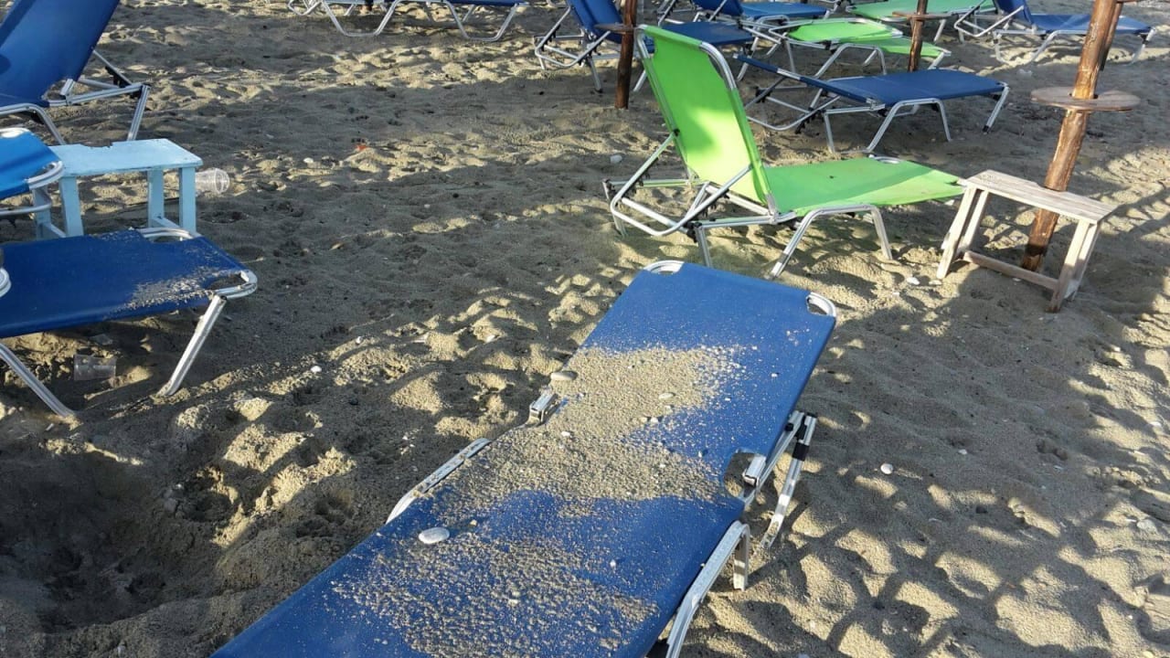 Gepflegter Strand sieht anders aus Olympian Bay Grand Resort