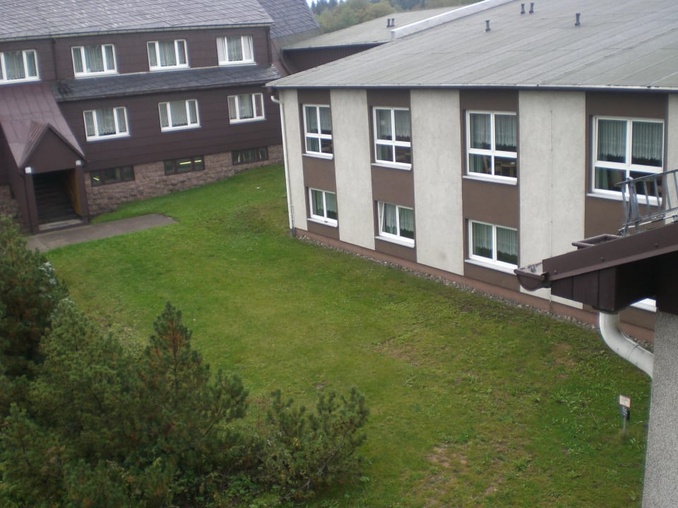 Blick vom Zimmer Hotel Lugsteinhof