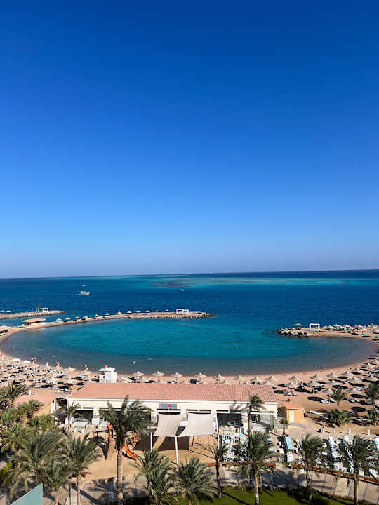 Ausblick Hilton Hurghada Plaza