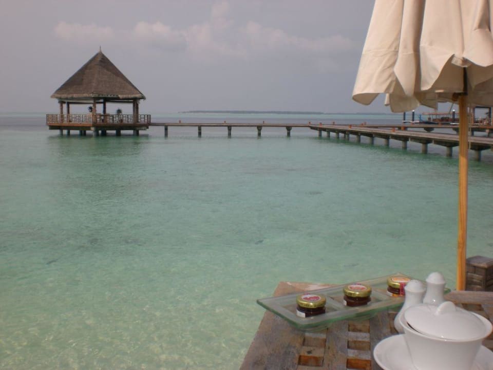 Alltägliche Aussicht beim Frühstück Hideaway Beach Resort & Spa