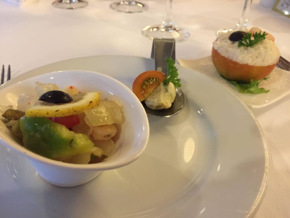 Vorspeisen Hotel Riu Madeira
