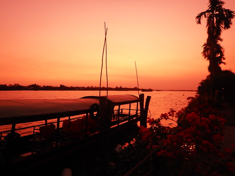Ausblick Mekong Lodge