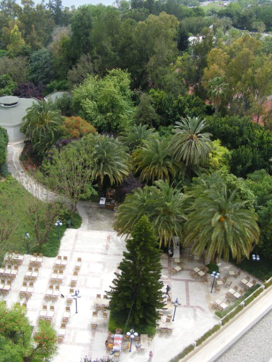 Terrasse vom Restaurant Hotel Özkaymak Falez