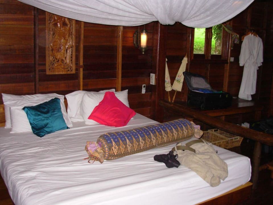 Das grosse Zimmer im Bungalow Nr. 25 Sensi Paradise Beach Resort