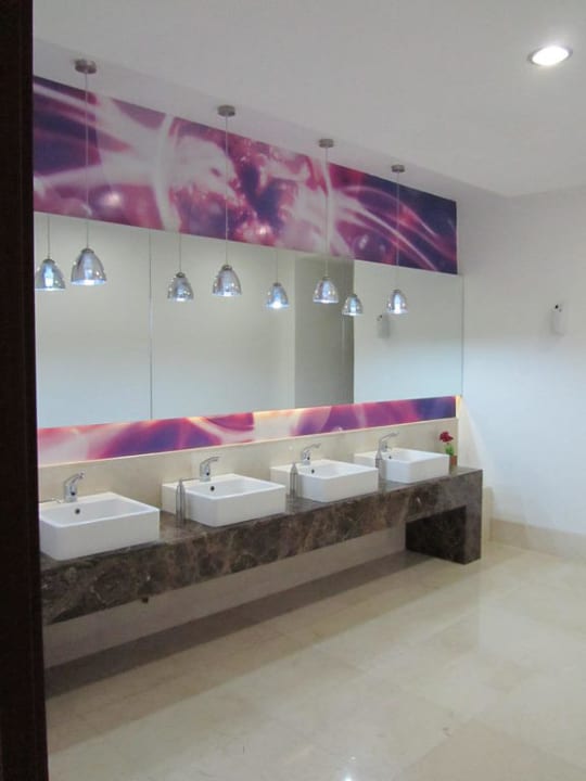 WC in der Lobby Sunis Evren Beach Resort Hotel & Spa