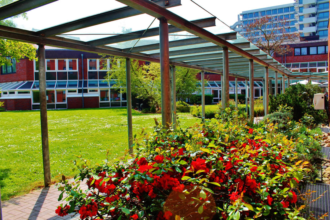 Ausschnitt vom Garten des GSI GSI Hotel Bonn