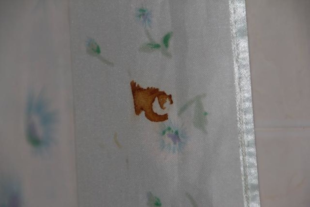 Blut auf dem Duschvorhang Hotel Perhentian Island Resort