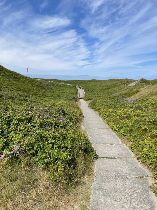 Gartenanlage Dünenhotel Alt-Rantum