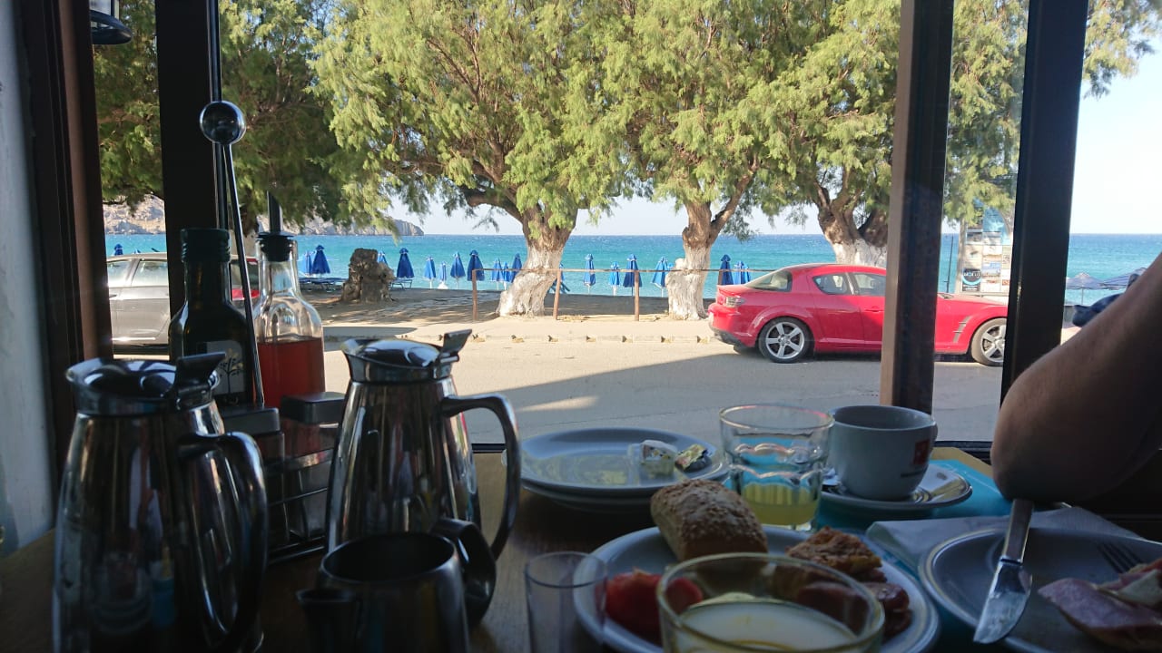 Ausblick Alianthos Beach Hotel