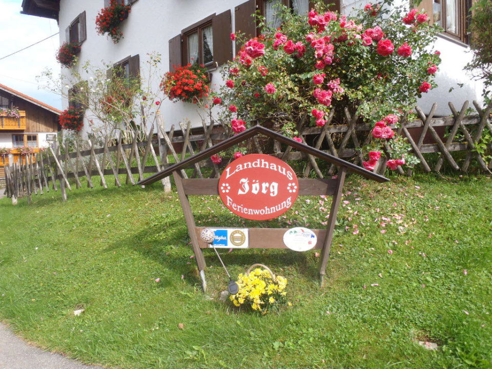 Eingang Ferienwohnung Landhaus Jörg