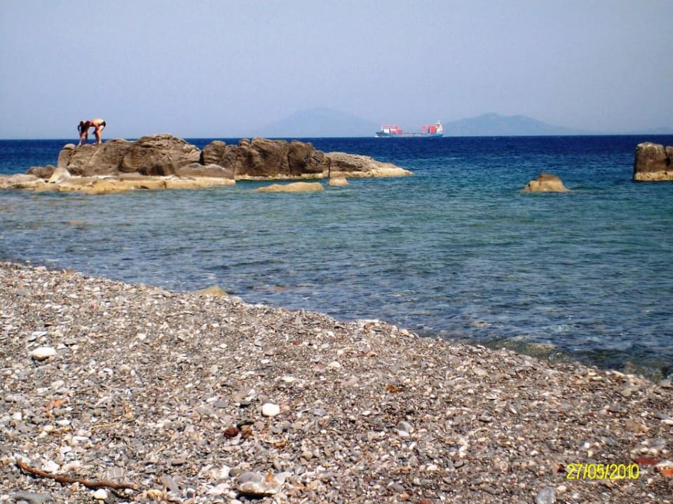 Super klares Wasser Dimitra Beach Hotel & Suites