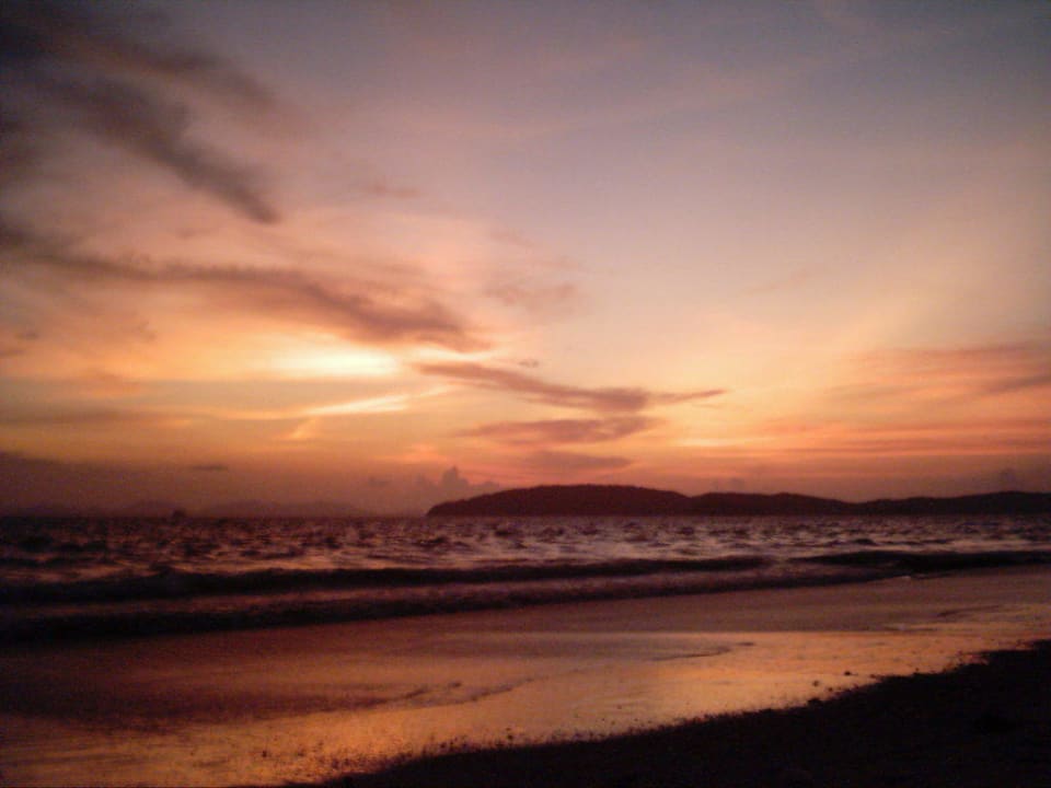 Sonnenuntergang Hotel Sawasdee Village