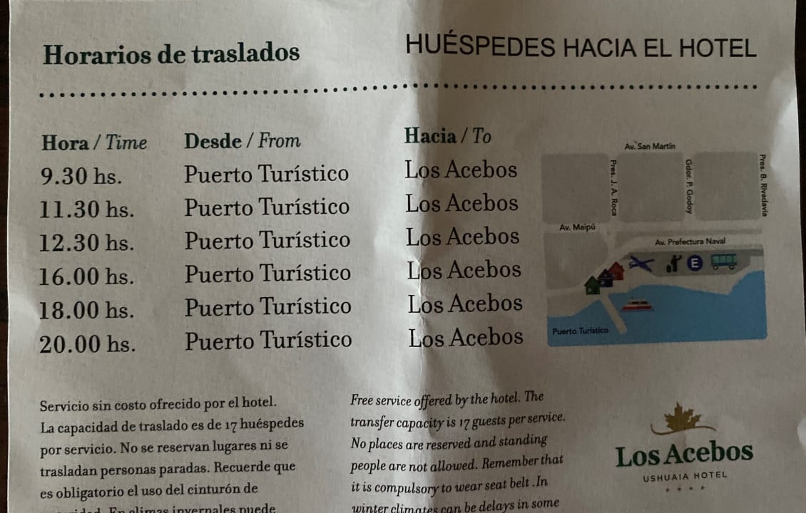 Sonstiges Hotel Los Acebos Ushuaia