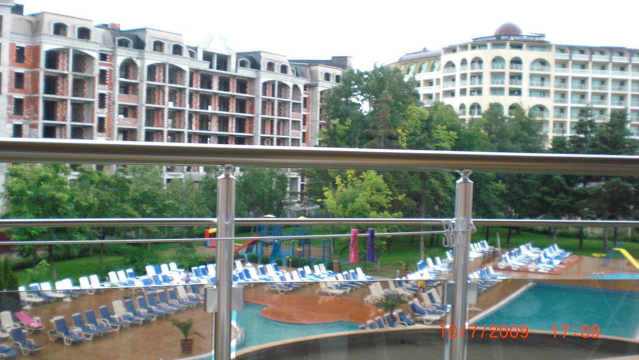 Aussicht von unserem Zimmer Hotel Laguna Park & Aqua Club