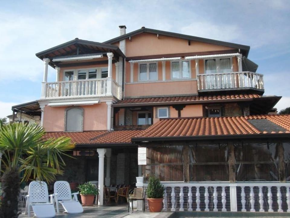 Gartenansicht Pension Biba Poreč