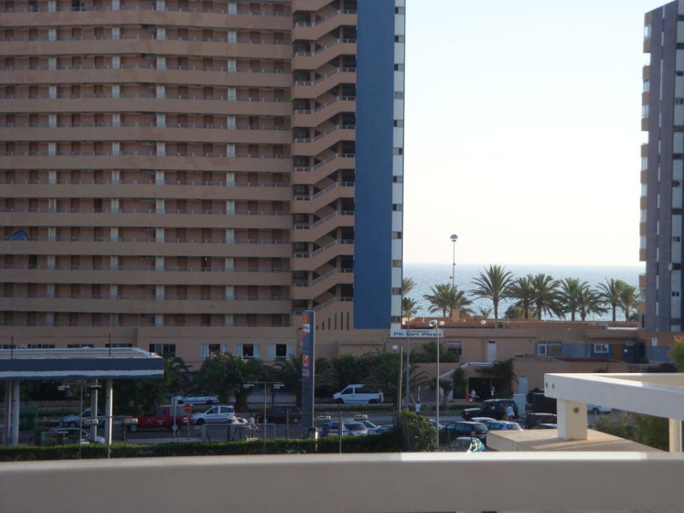 Ausblick vom Balkon BG Hotel Caballero