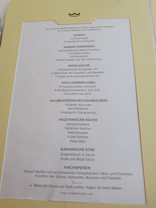 Gastro Hotel Riu Palace Maspalomas Adults Only