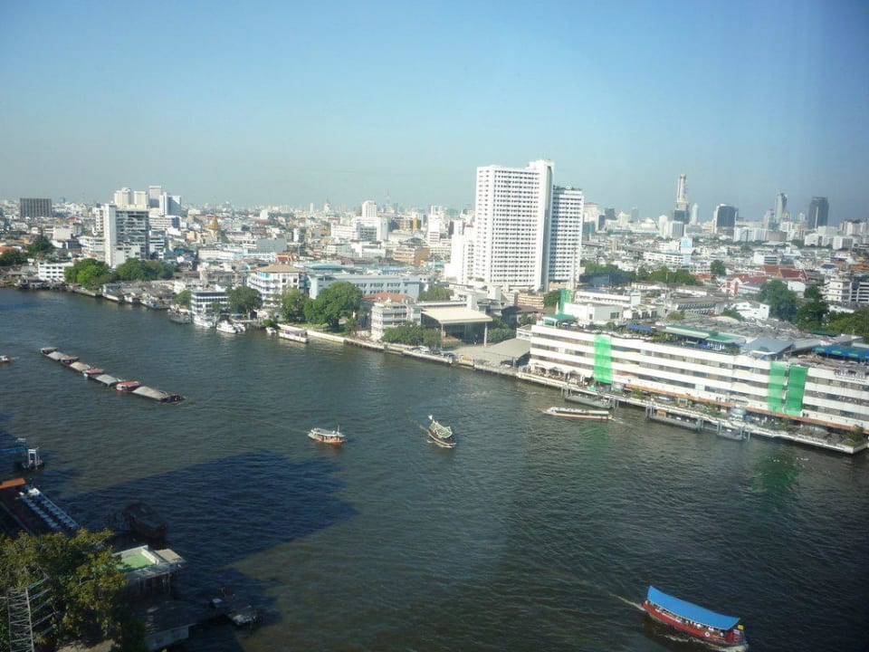 Zimmerausblick Millennium Hilton Bangkok