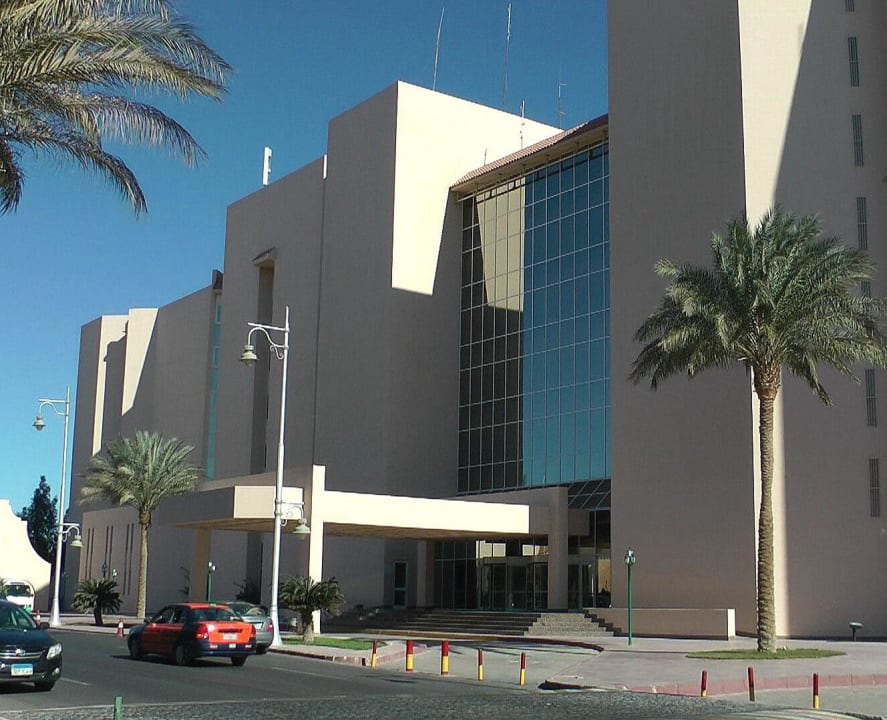 Hoteleingang Marriott Hurghada Beach Resort