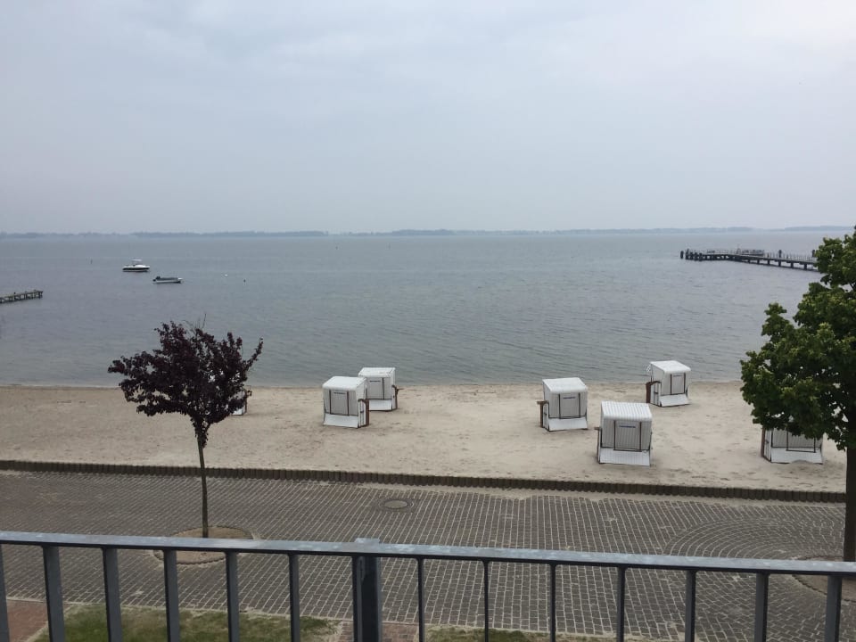 Ausblick vom Zimmer Strandhotel Dranske