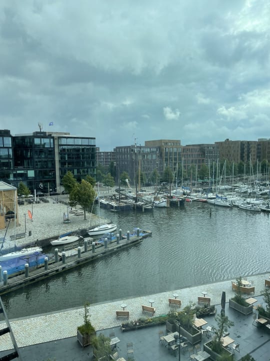 Ausblick Four Elements Hotel Amsterdam