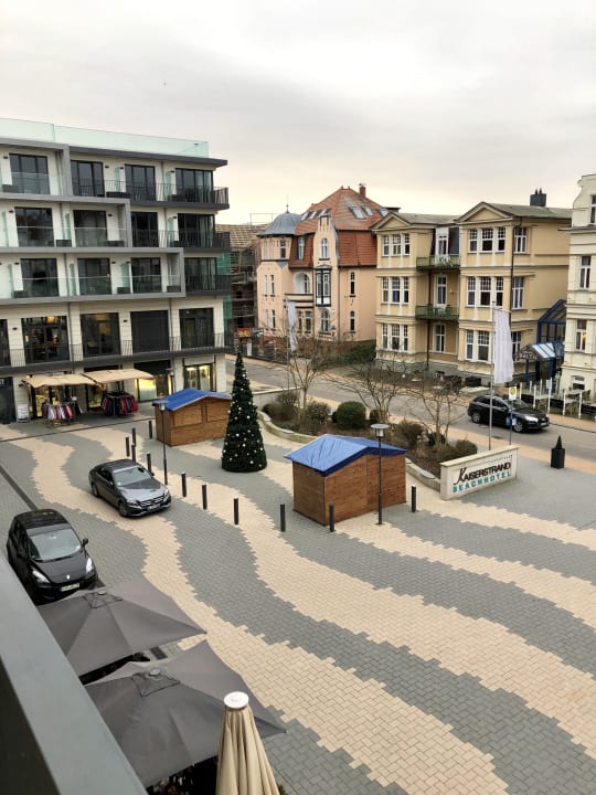 Ausblick SEETELHOTEL Kaiserstrand Beachhotel