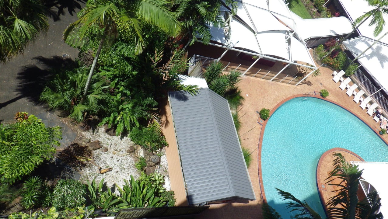 Sicht aus Zimmer - Nr. 502 Hotel Rydges Tradewinds Cairns