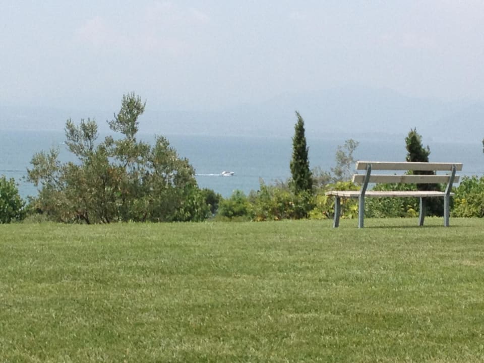 Aussicht vom Relaxpool Parc Hotel Germano Suites